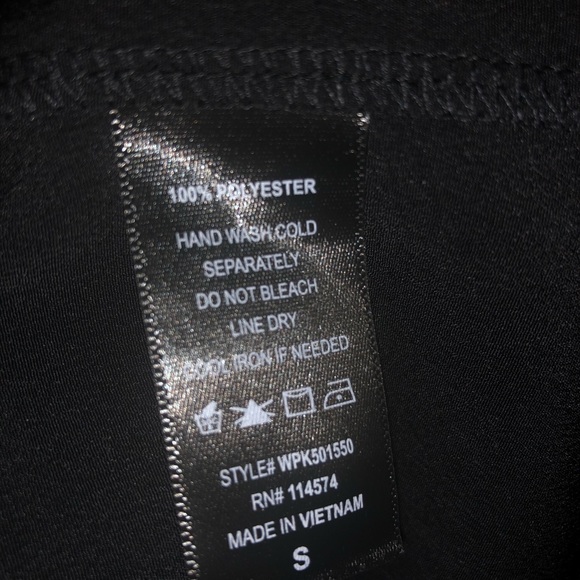 Pleione Split Back Black Blouse - Picture 5 of 6